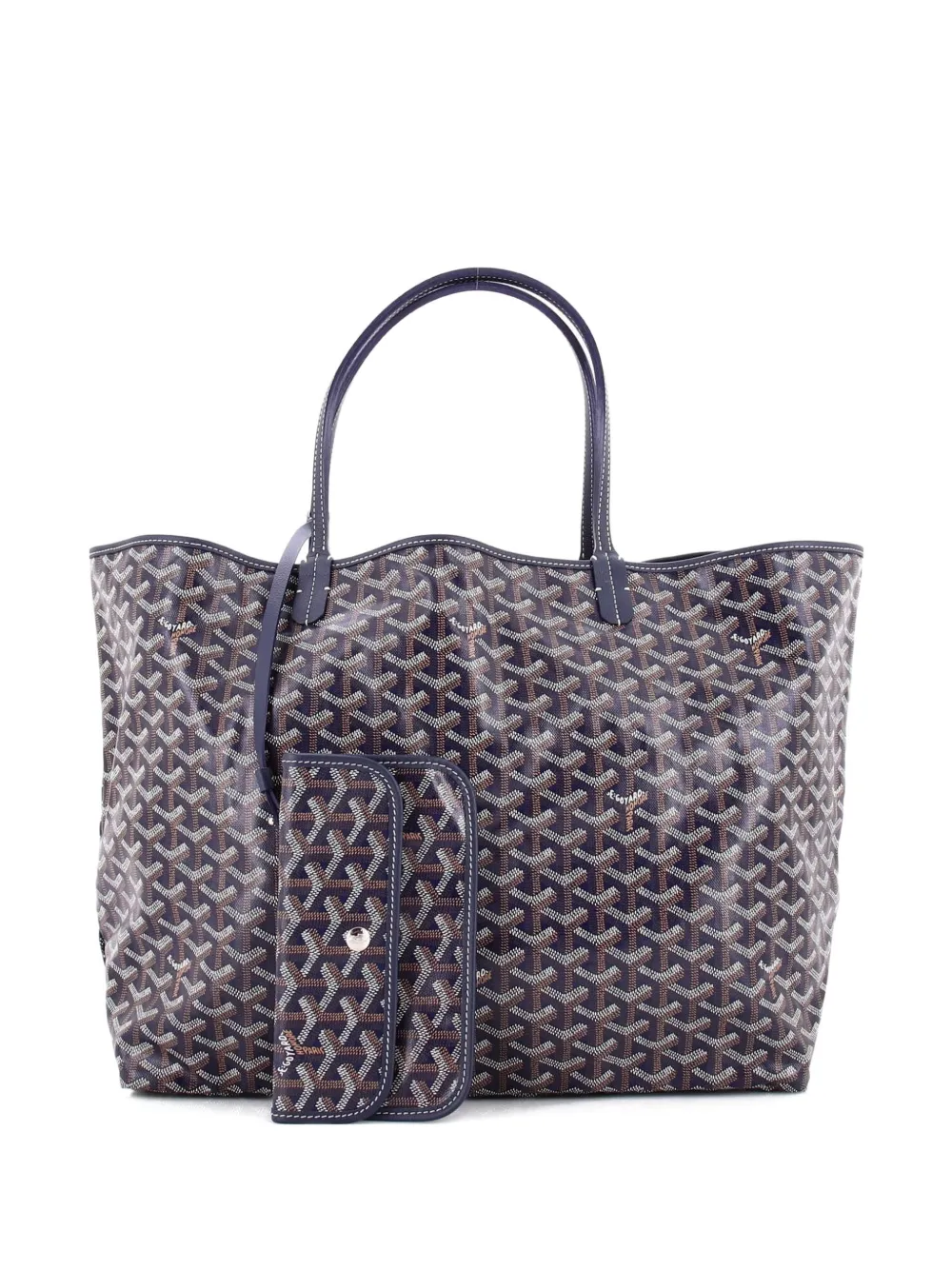 Goyard Pre-Owned Saint Louis Coated Canvas GM tote bag - Blu