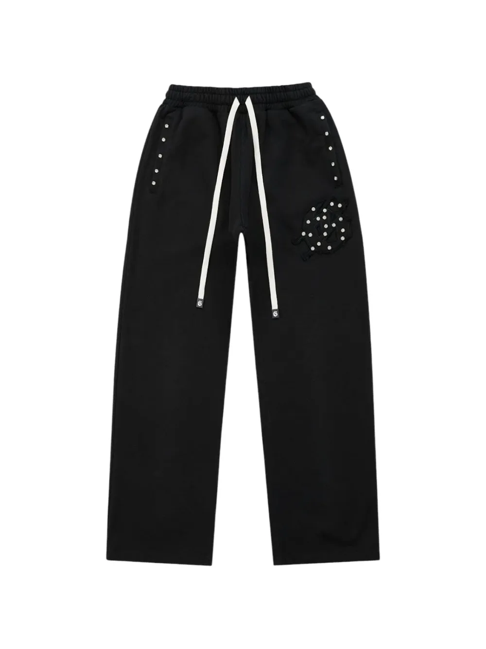 GODSPEED Symmetric Studded V2 VVS track pants - Nero
