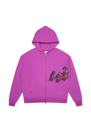 Denim Tears ADG zip-up Hoodie | Pink | FARFETCH
