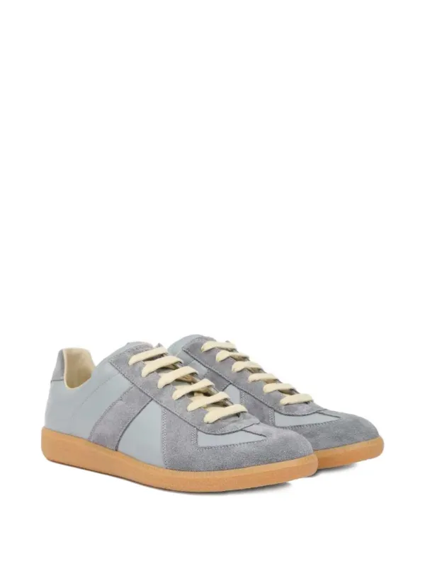 Maison Margiela Tênis De Camurça | Cinza | FARFETCH BR