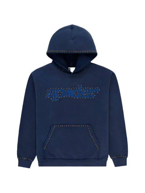 SP5DER Punk V3 hoodie met studs