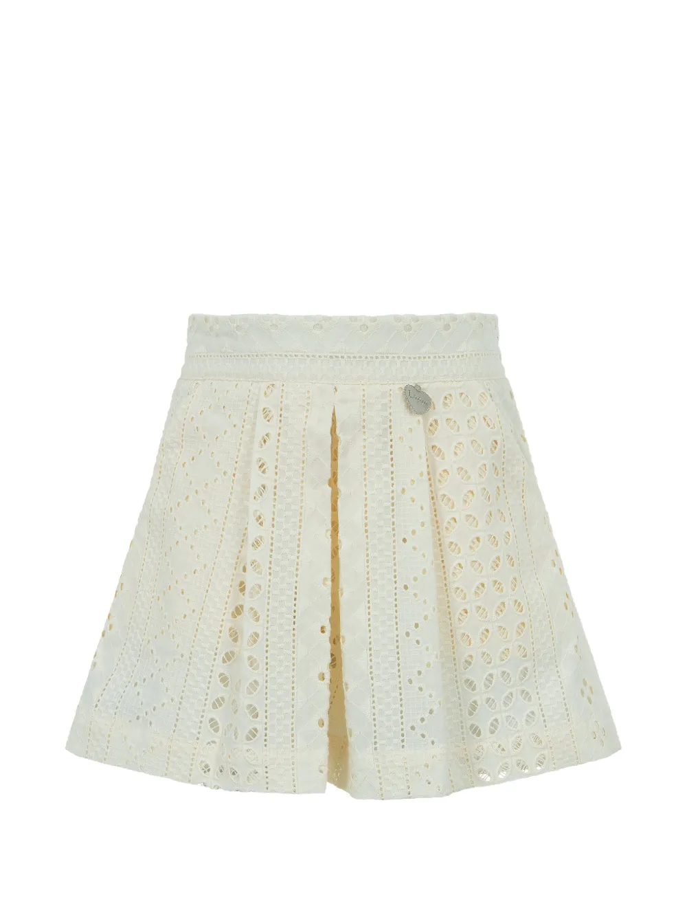 Lapin House Shorts met bloemenprint en ruches Blauw