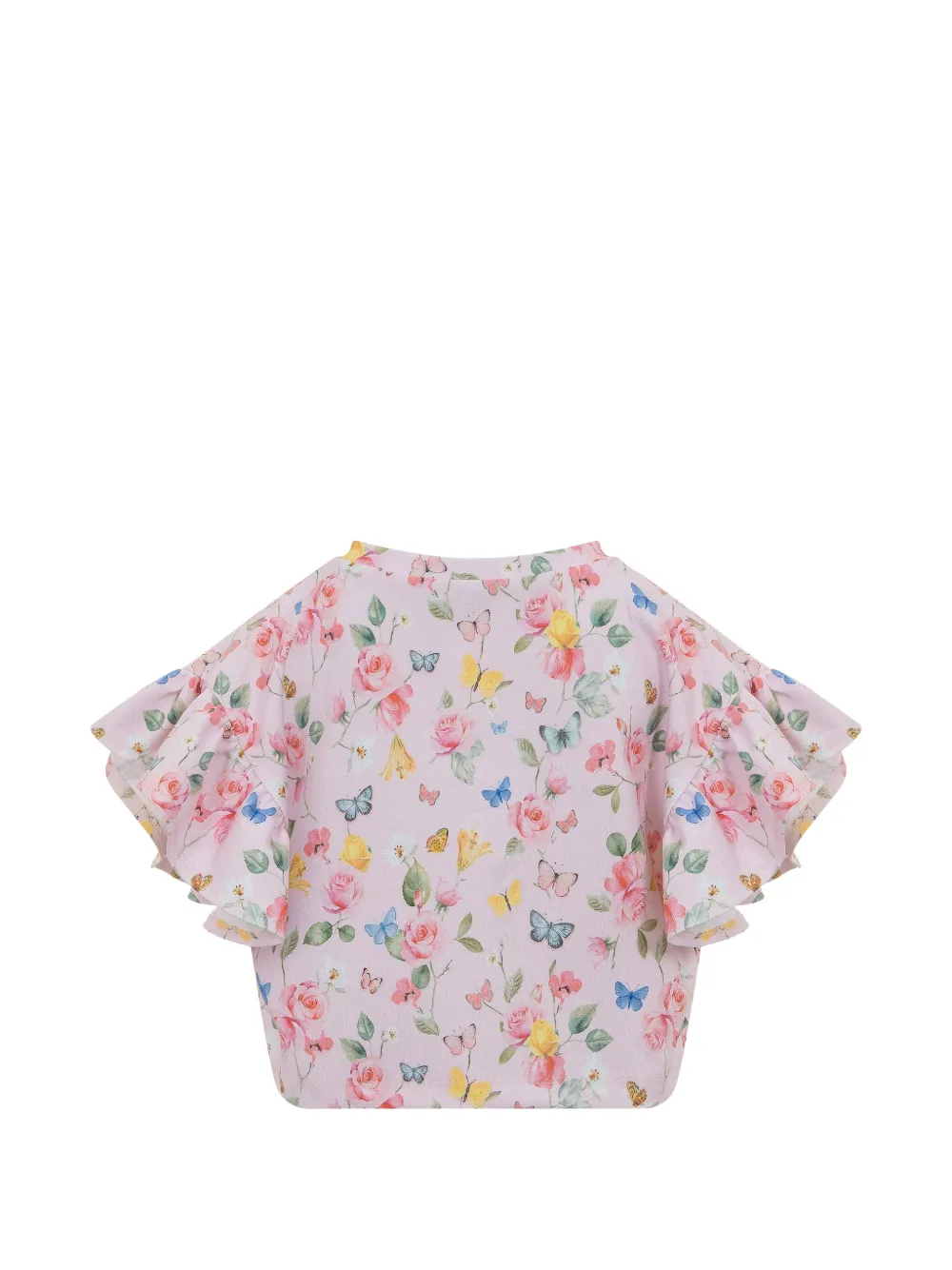 Lapin House Rok met ruches Roze