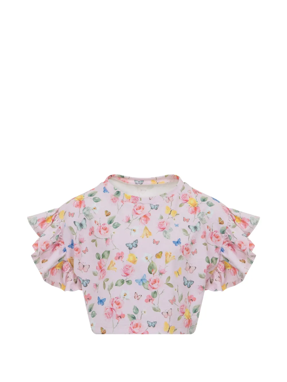 Lapin House Rok met ruches Roze