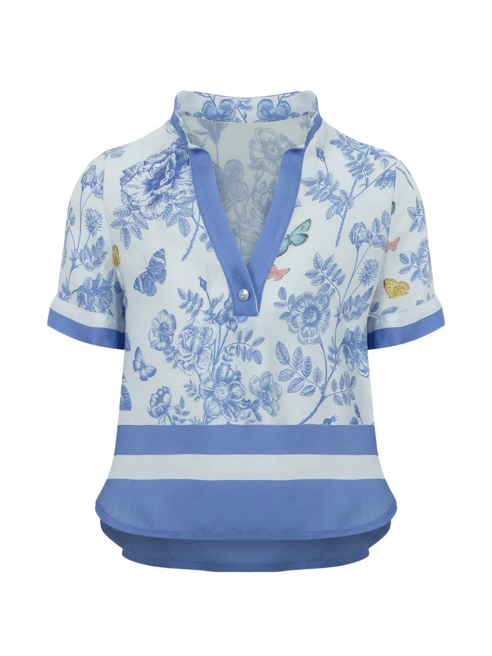 Lapin House Top en legging met bloemenprint Wit