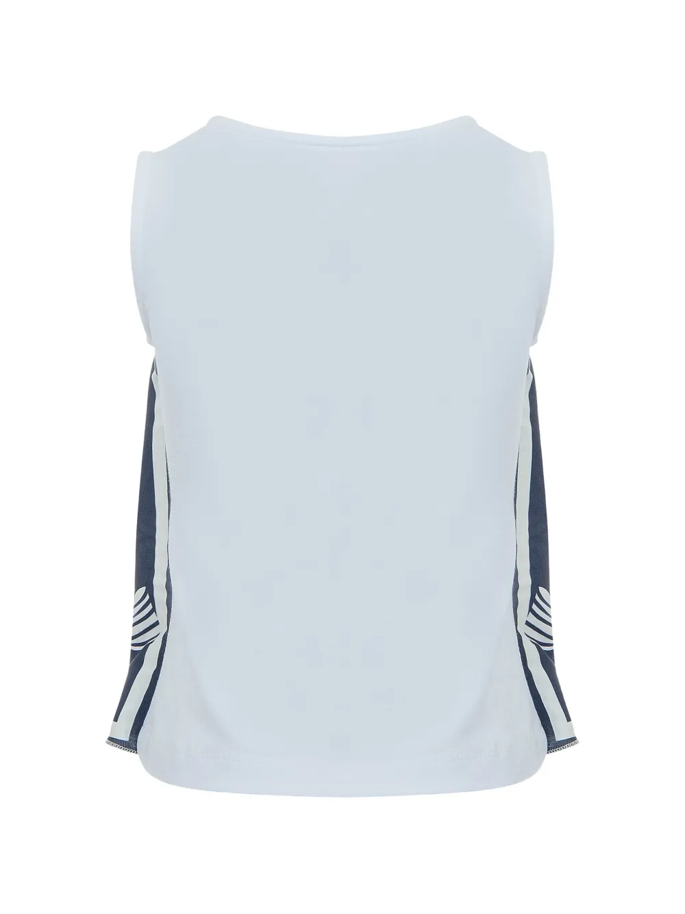 Lapin House Shirt met sjaaldetail Wit