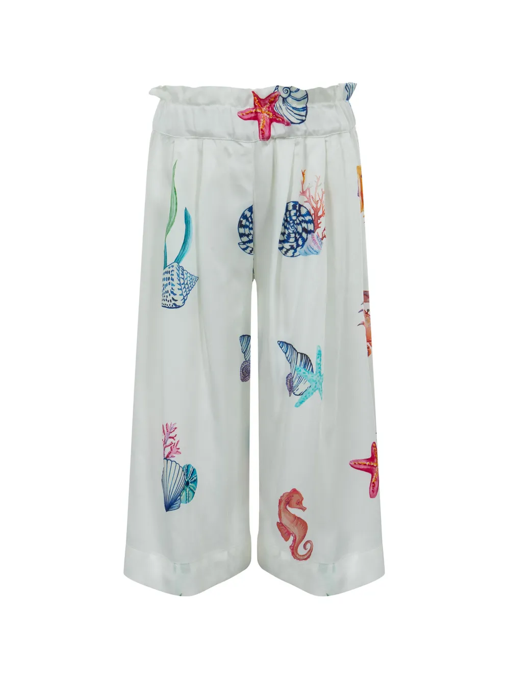 Lapin House Gelaagde Sea Life broek set Wit