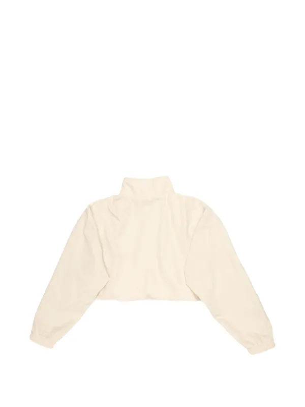 Balenciaga クロップド ジップアップ ジャケット | ニュートラル