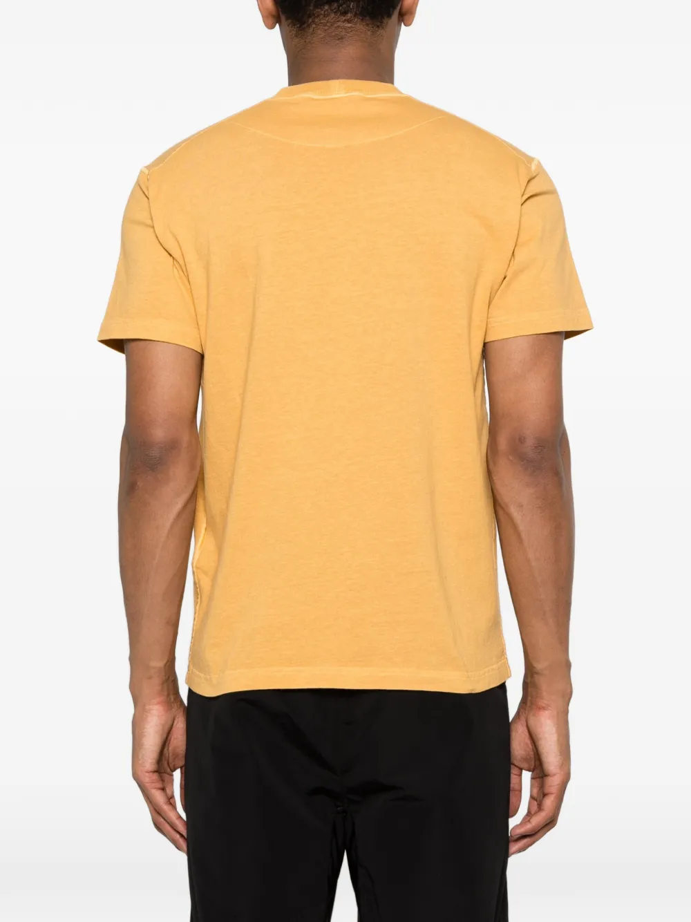 Stone Island T-shirt met korte mouwen Geel