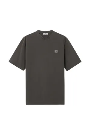 Stone Island star-print T-shirt | Grey | FARFETCH