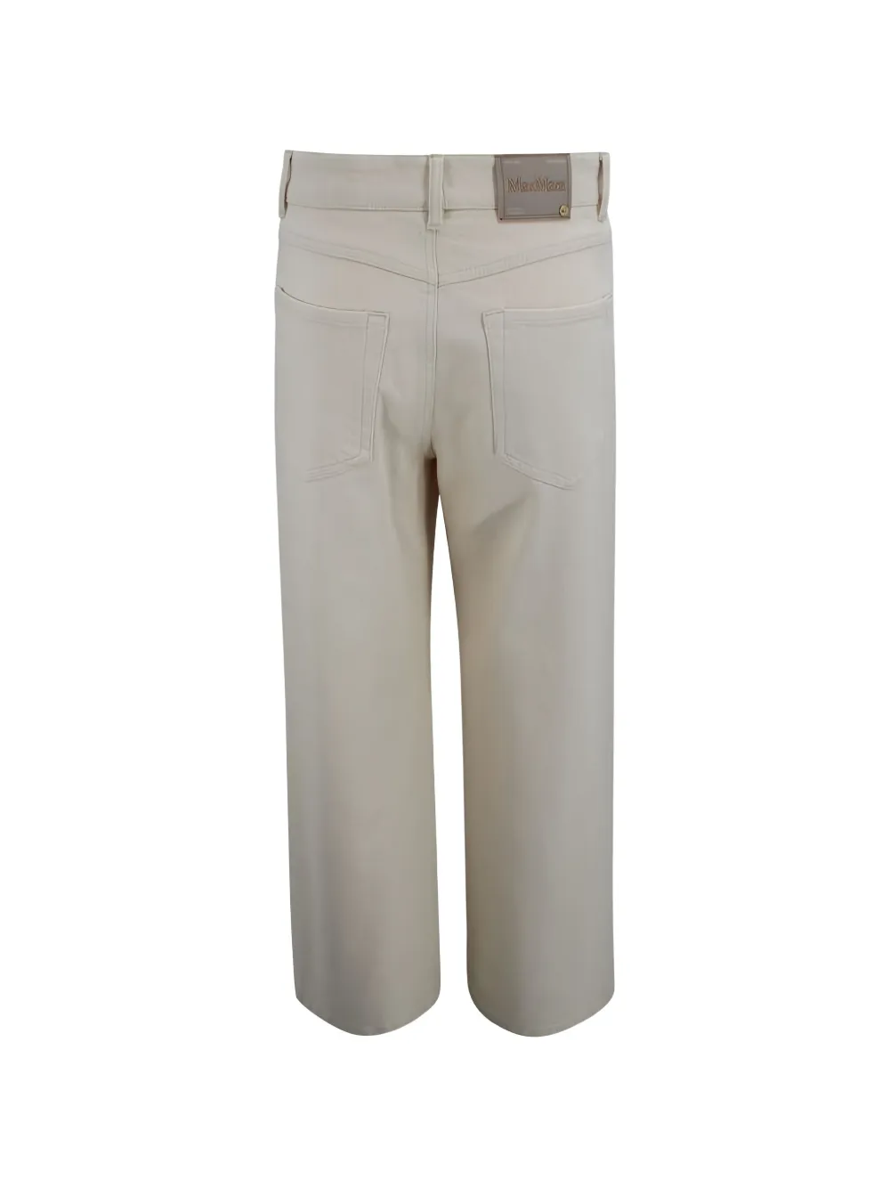 Max Mara Broek met knopen Beige
