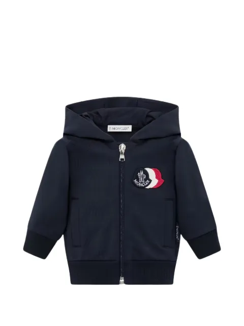Moncler Enfant sudadera con cierre
