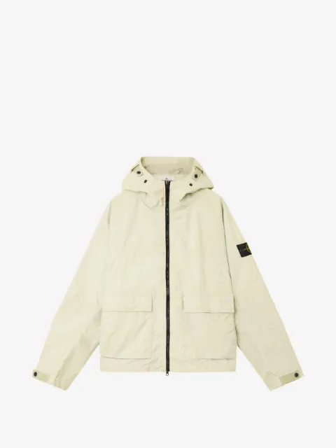 Stone Island Membrana hooded pocket coat