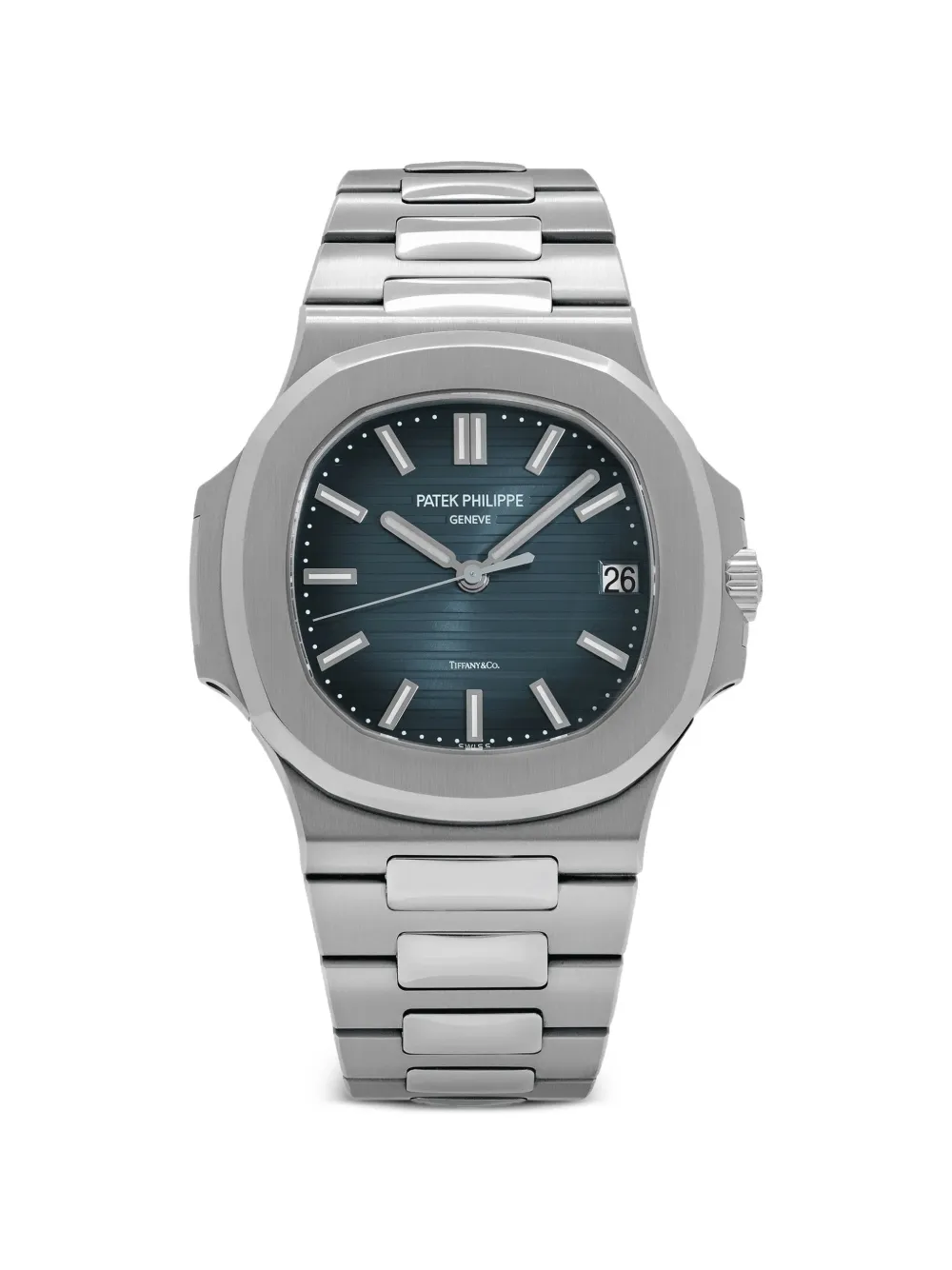 Patek Philippe 2018 Nautilus 5711/1A-010 Tiffany & Co. Armbanduhr 40mm - Blau