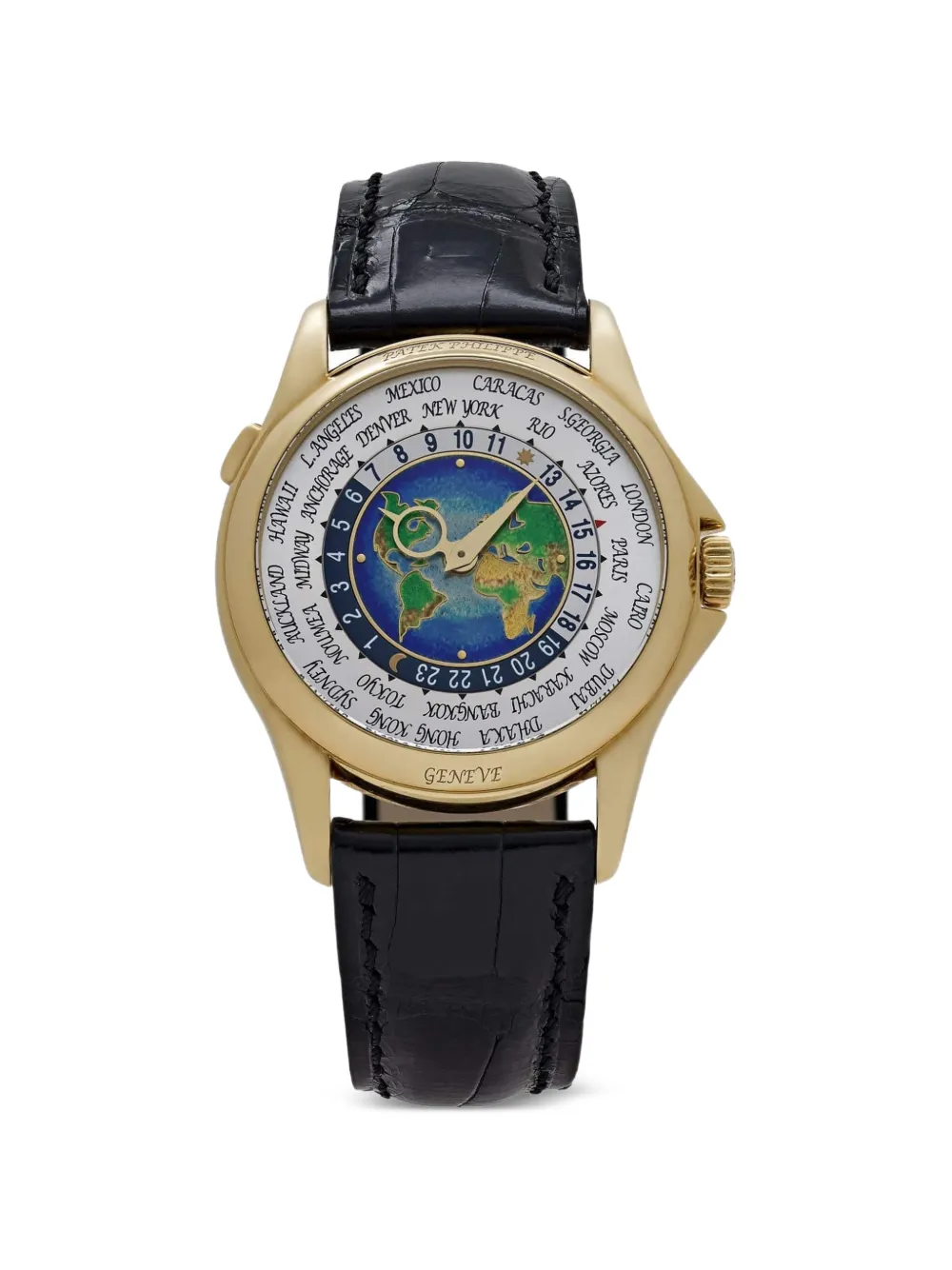 Patek Philippe Orologio Complications 5131J-001 World Time 39,5mm 2010 - Bianco