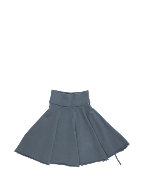 extreme cashmere A-line mini skirt