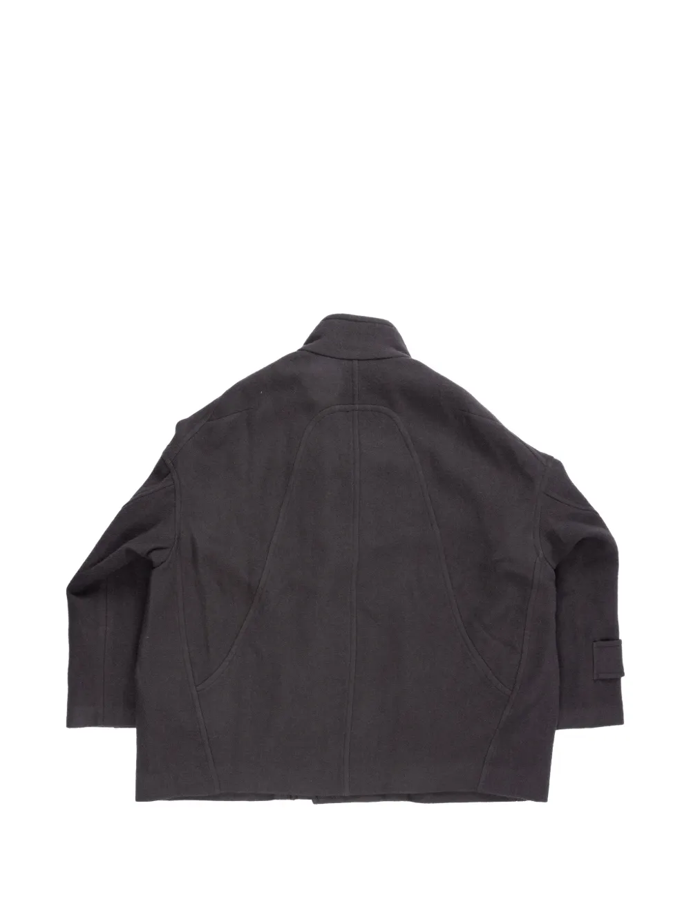 Ziggy Chen 스탠드 칼라 쇼트 코트 | 셔츠 재킷 | Image 2