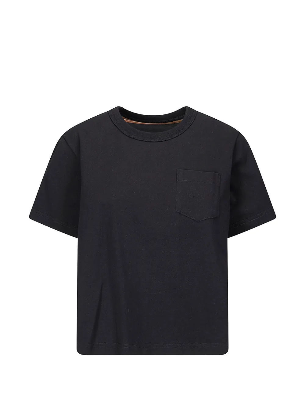 sacai pocket striped T-shirt - Nero