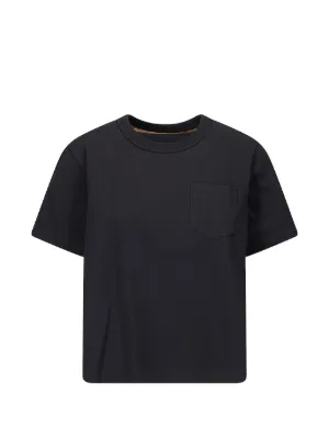 Sacai flap-pocket T-shirt | Blue | FARFETCH ID