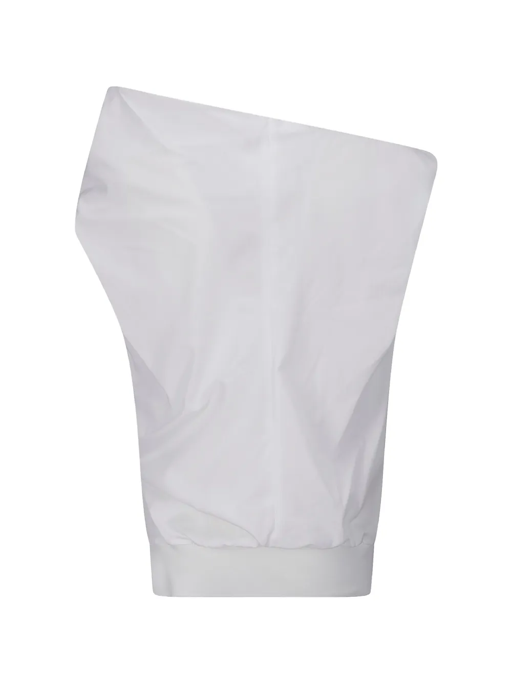  Sacai Poplin Pullover Top - White 