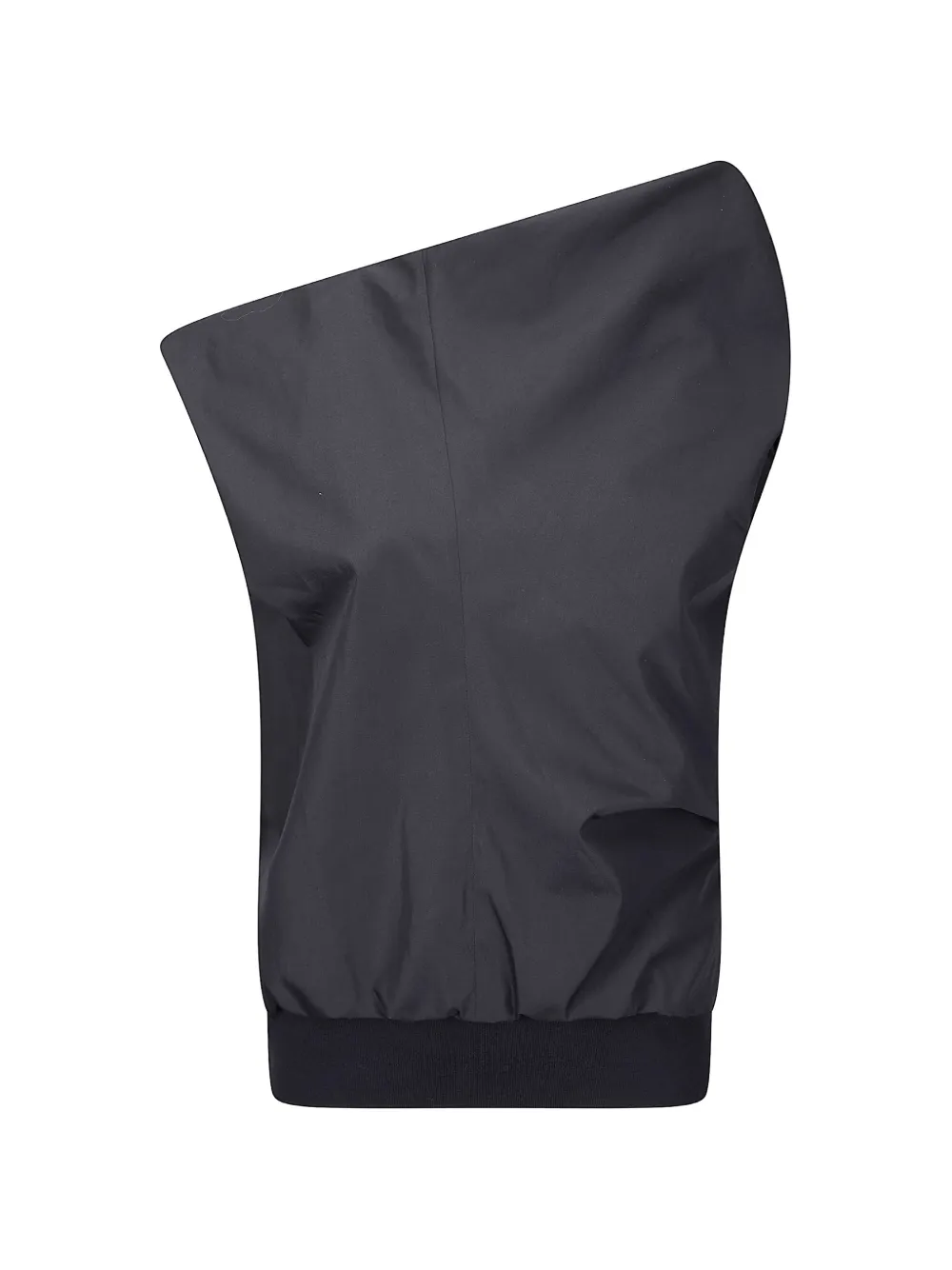 sacai poplin pullover top - Grigio