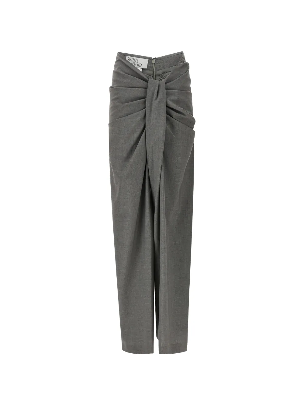 Giuseppe Di Morabito draped asymmetric trousers - Grigio