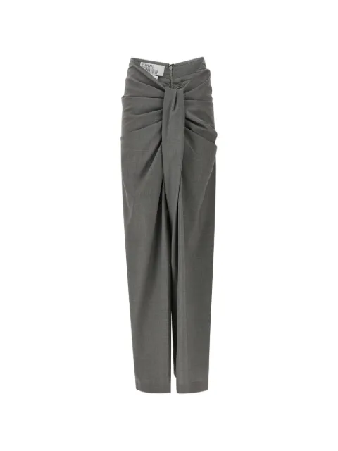 Giuseppe Di Morabito draped asymmetric trousers