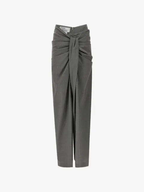 Giuseppe Di Morabito pantalon drapé à design asymétrique