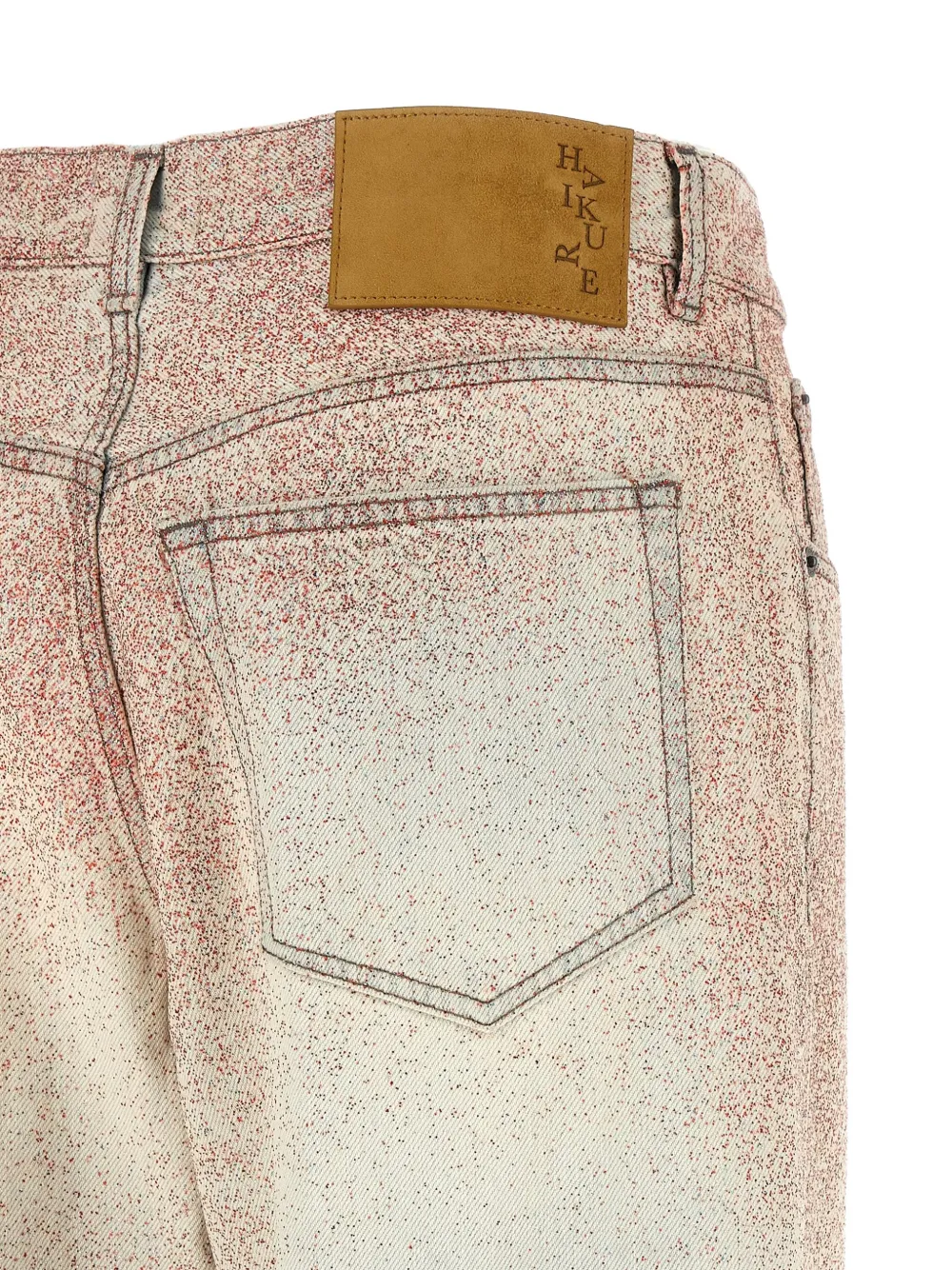 Haikure Bonnie verfraaide jeans Roze