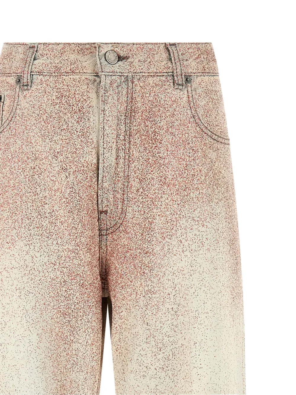 Haikure Bonnie verfraaide jeans Roze