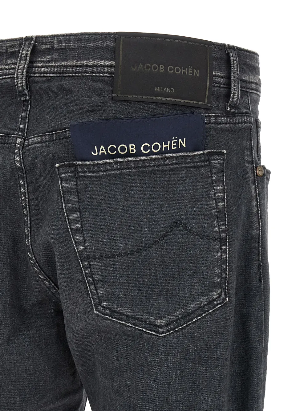 Bard Stonewashed Five-Pocket Jeans