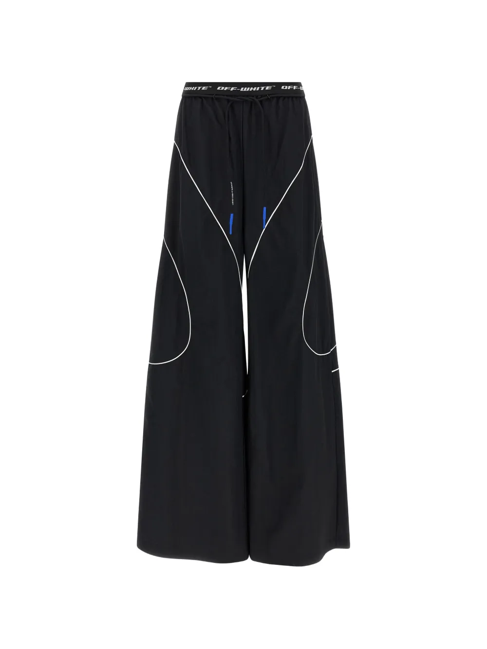 Off-White logoband contrast track pants - Nero