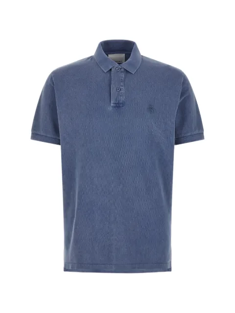 MARANT Afko logo-embroidered polo shirt