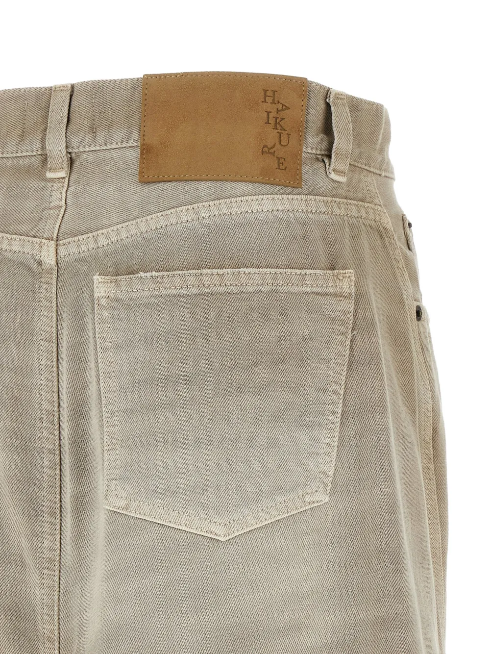 Haikure Asymmetrische rok Beige
