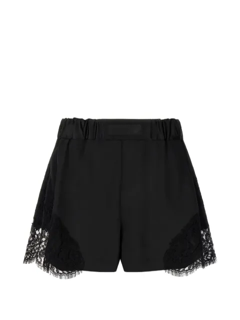 Versace lace-insert shorts