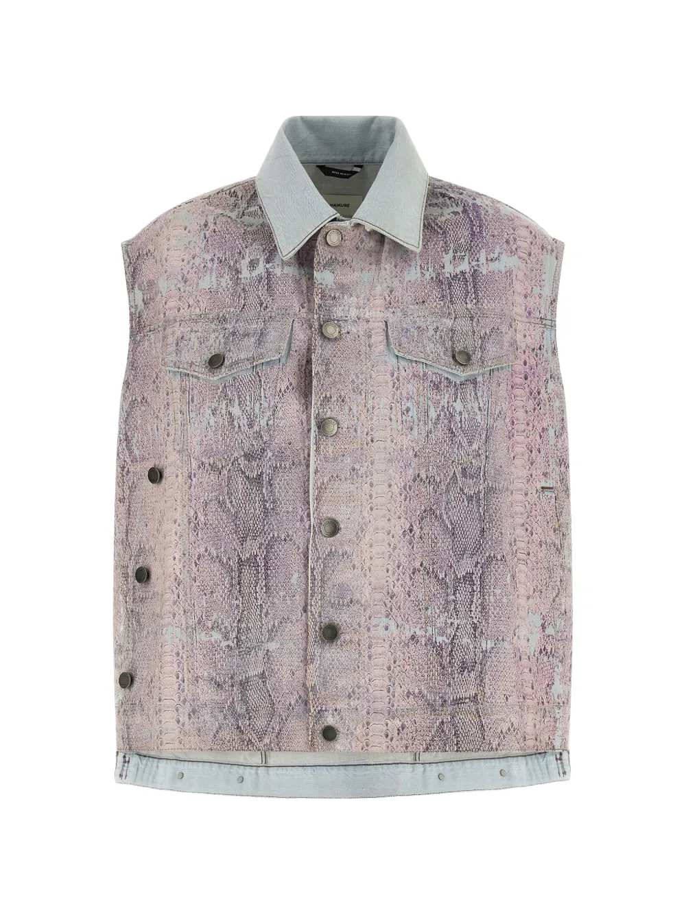 Haikure Janette denim vest - Violett