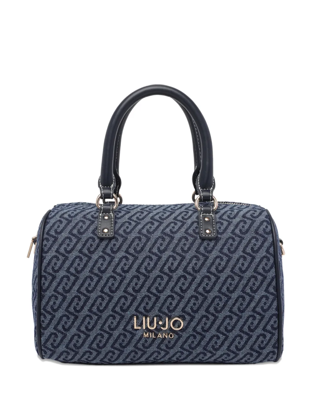 LIU JO logo-pattern tote bag - Blu