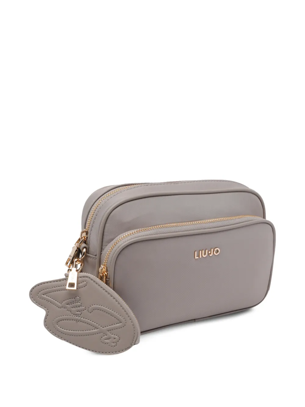 LIU JO Crossbodytas met logodetail Grijs