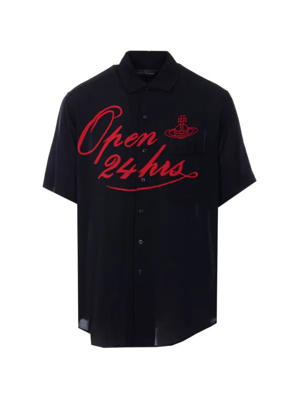 Vivienne Westwood Open 24 Hours Bowling ショートスリーブ シャツ