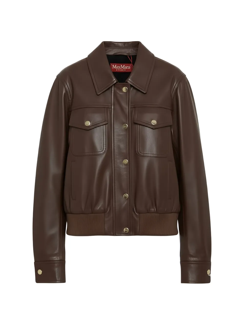 Max Mara Mstbiada pocket jacket - Marrone