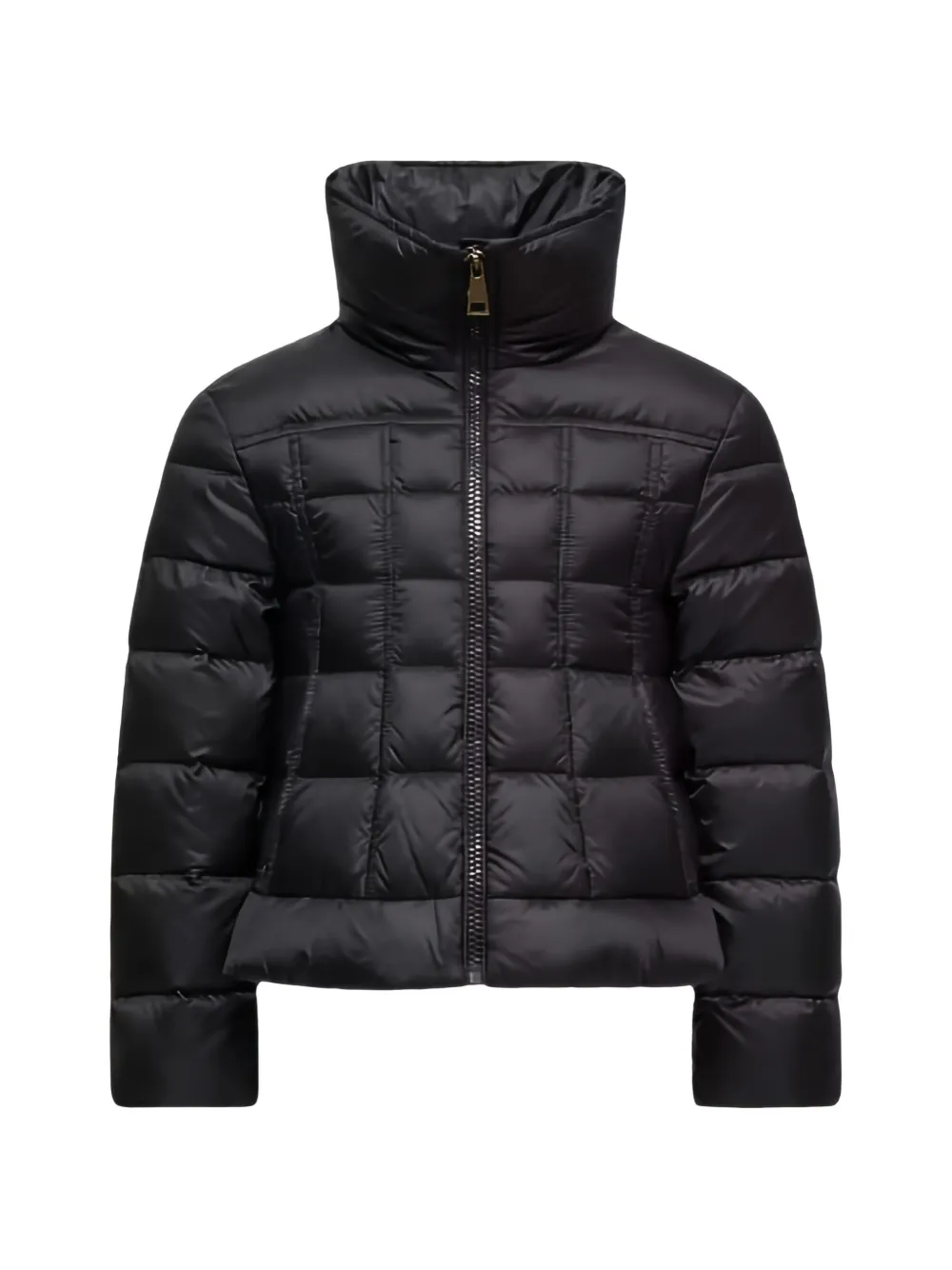 Moncler Enfant Gewatteerd jack Zwart