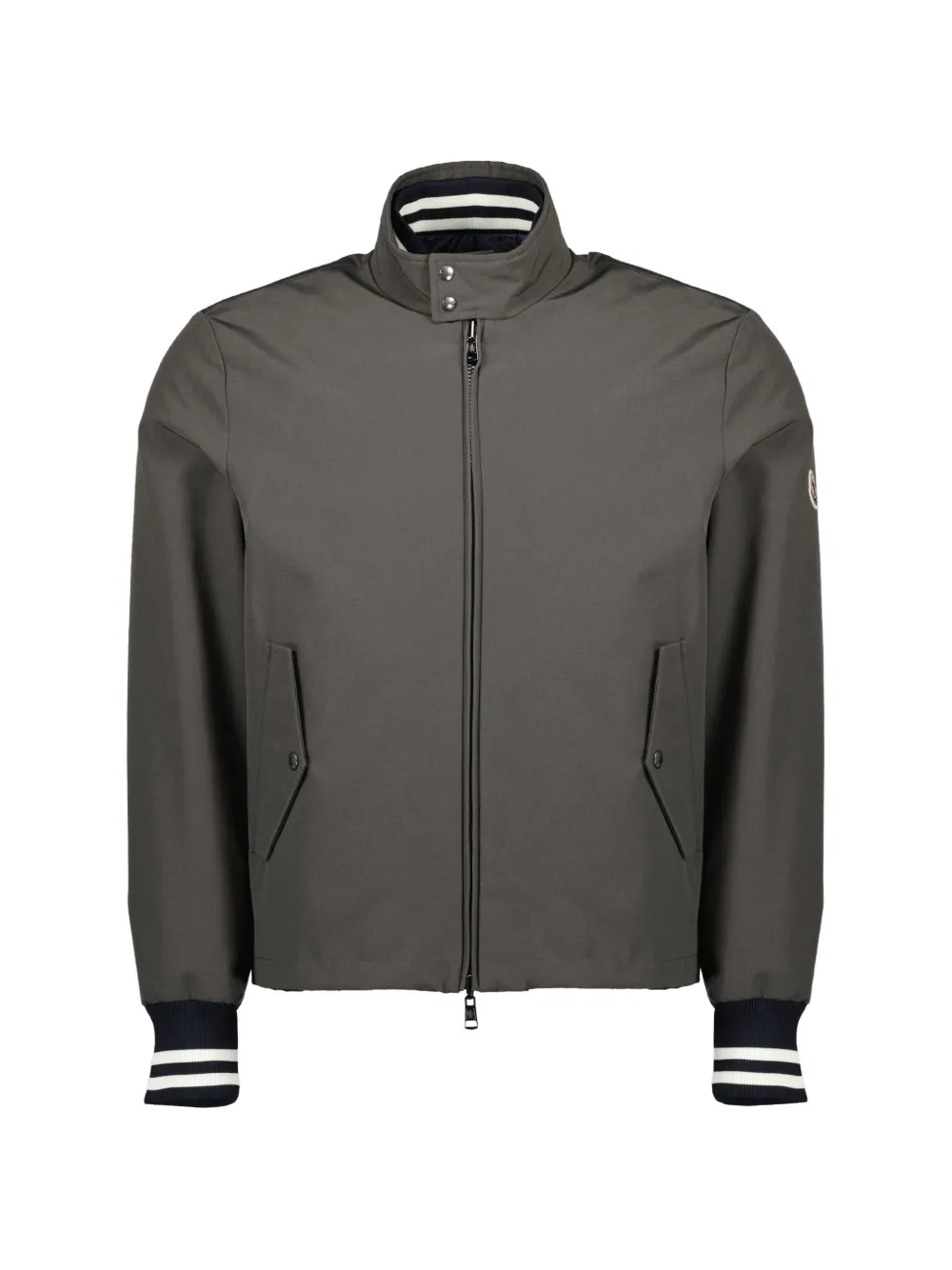 MONCLER CHABAT GIUBBOTTO リバーシブル ブルゾン Moncler Reversible Zipped Bomber Jacket | Blue | FARFETCH
