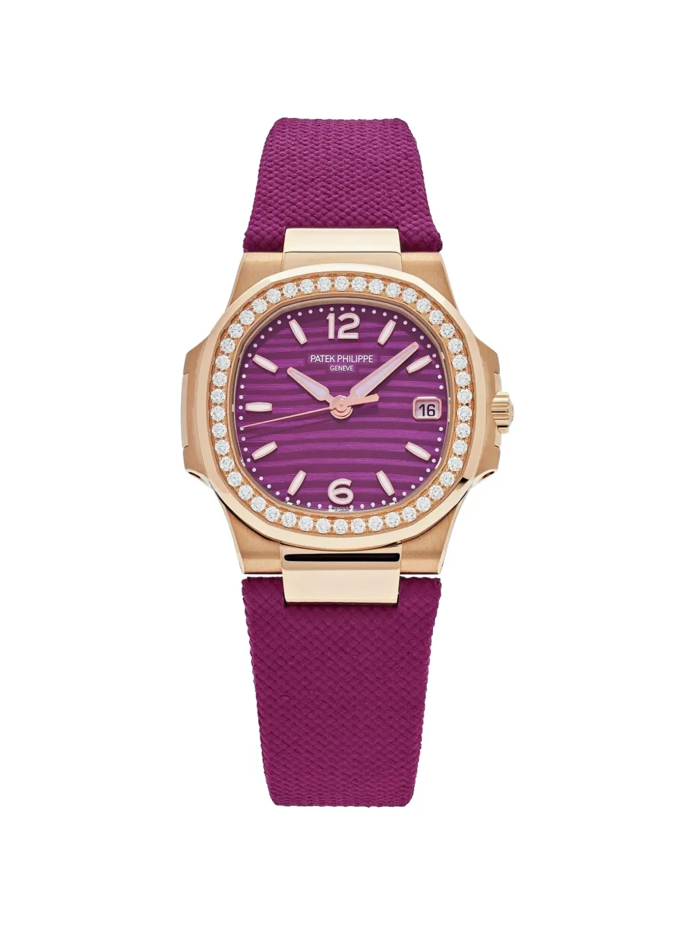 Patek Philippe Nautilus 7010R-013 'Ladies' 32mm 2024 - Viola