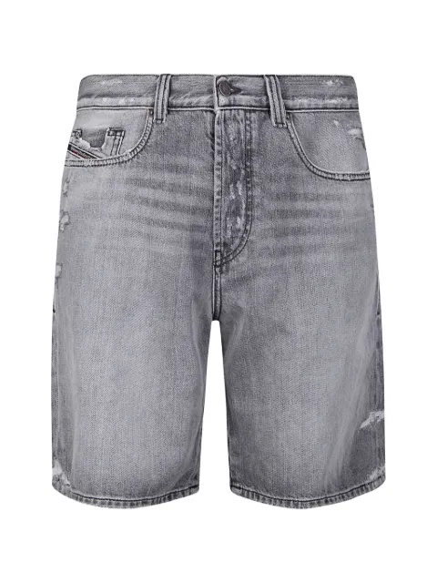 Diesel distressed-effect denim shorts