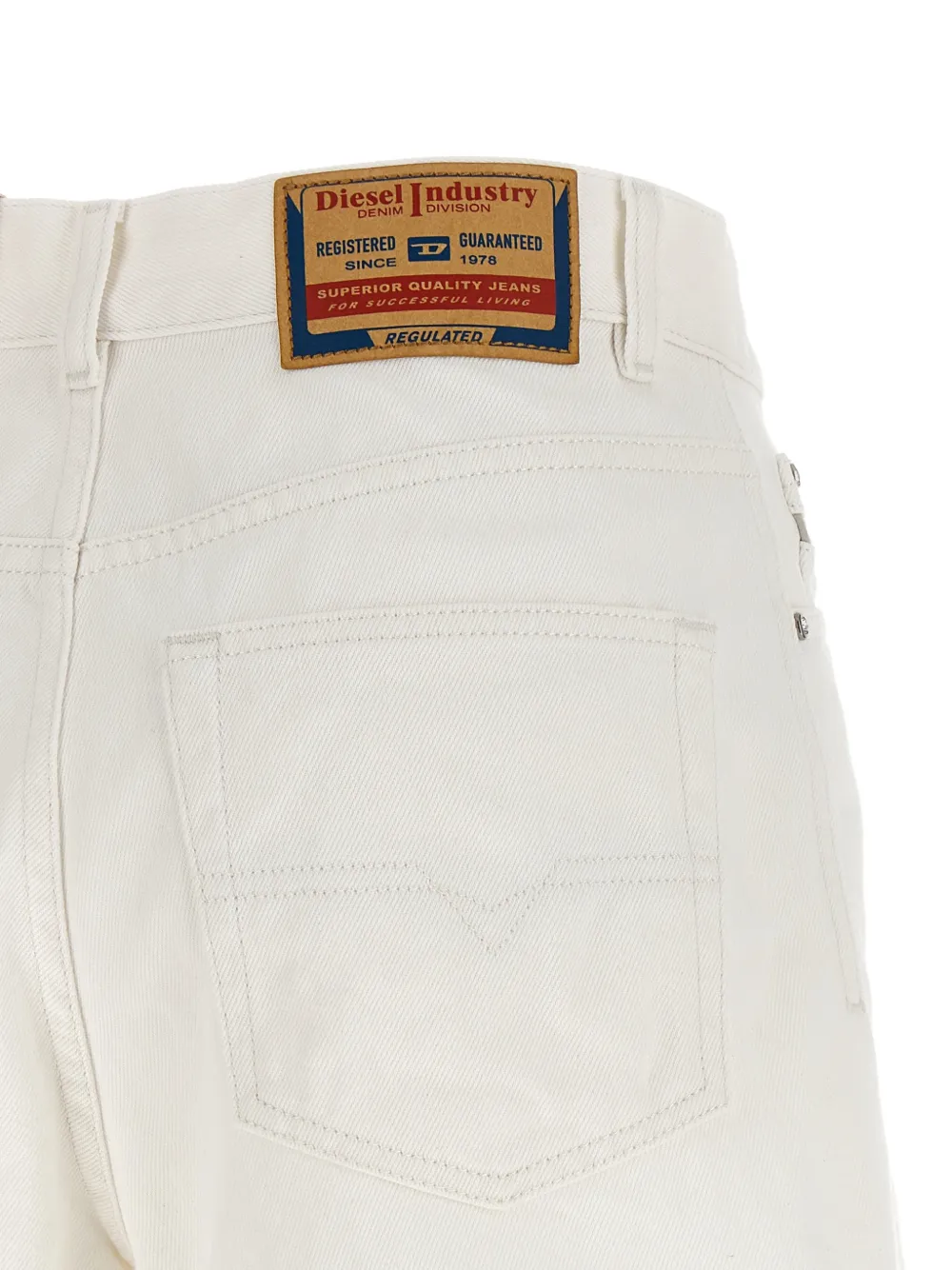 Diesel De-Helios denim shorts Wit