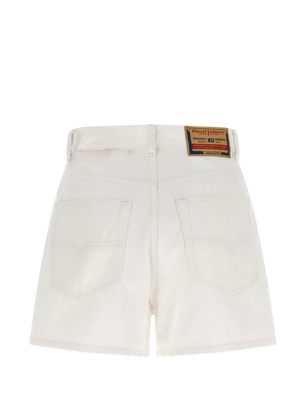  Diesel De-helios Denim Shorts - White 