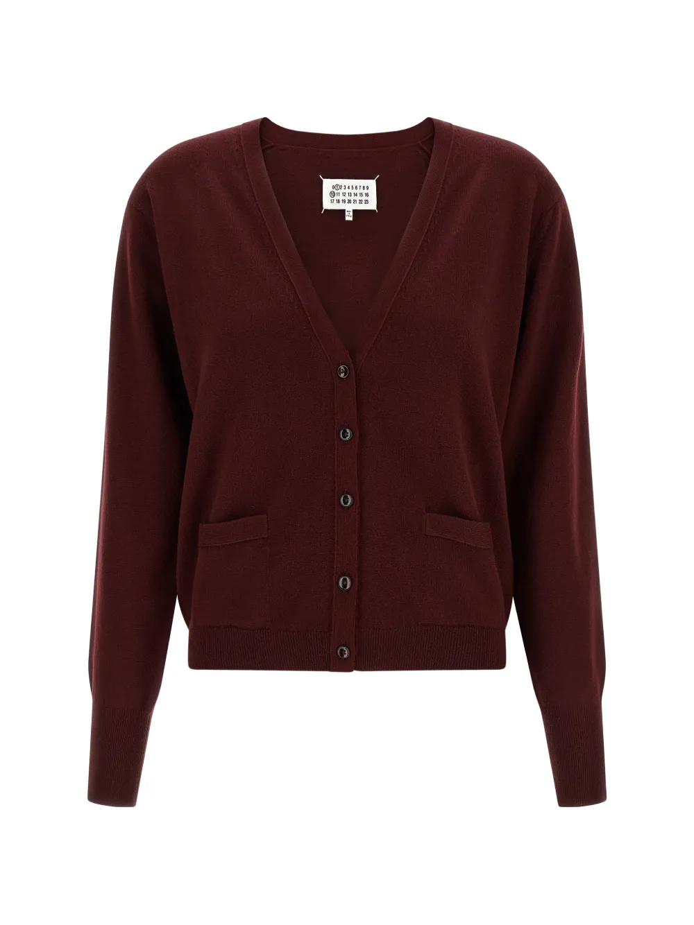 Maison Margiela V-neck cardigan - Rot