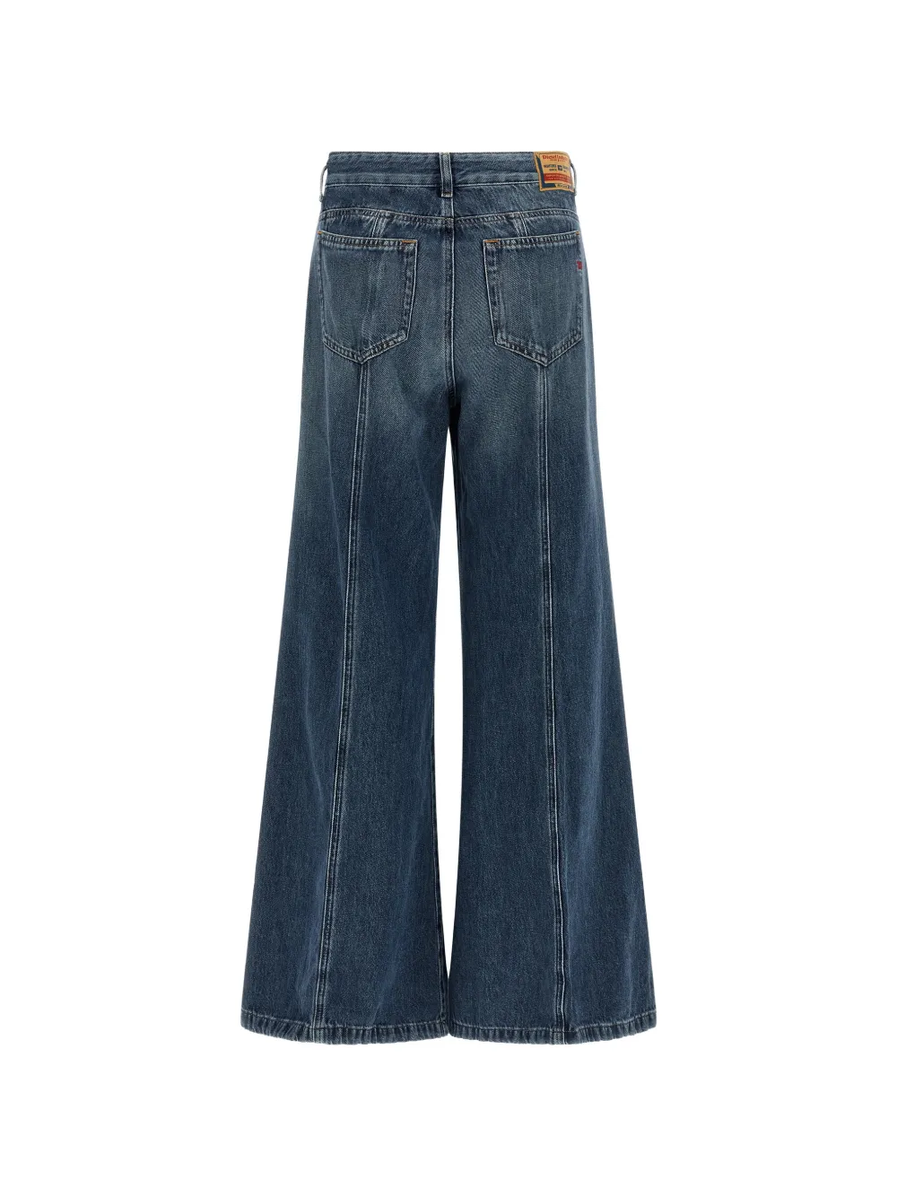  Diesel D-akii Stonewashed Flared Jeans - Blue 