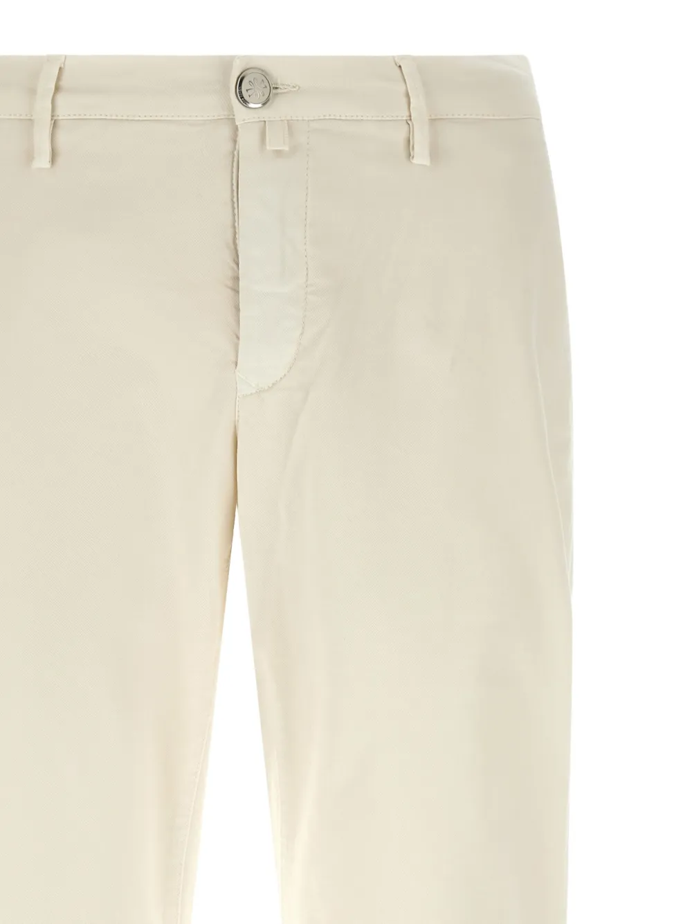  Jacob Cohën Logo Patch Trousers - Neutrals 