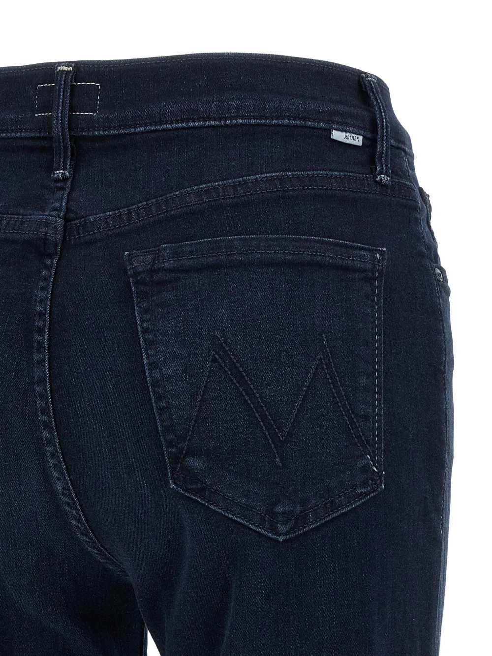 MOTHER Smokin denim jeans met wassing Blauw